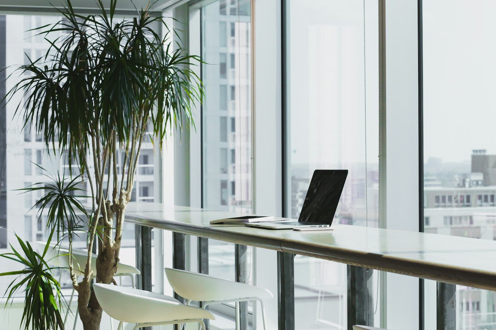 A calm, modern financial workspace
